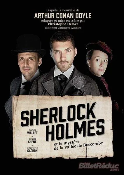 Affiche de Sherlock Holmes et le mystère de la vallée de Boscombe