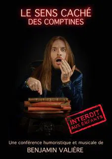 Affiche de Benjamin Valière dans Le sens caché des comptines
