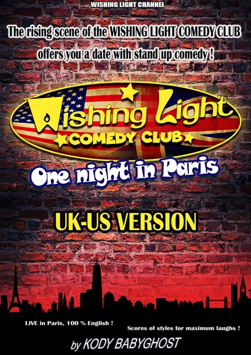 Affiche de Wishing Light Comedy Club - One Night in Paris | 100% English
