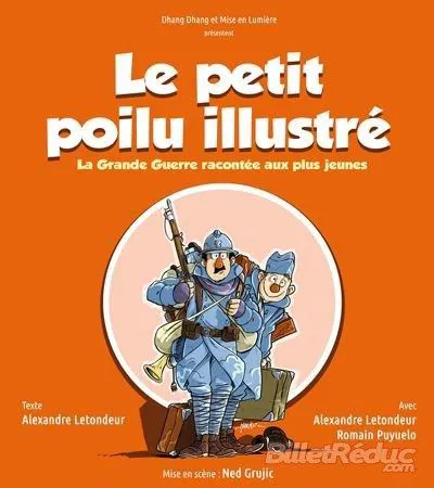 Affiche de Le petit poilu illustré, la grande guerre racontée aux plus jeunes