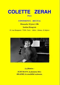 Conférence-concert - 