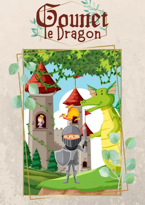 Affiche de Gounet le dragon