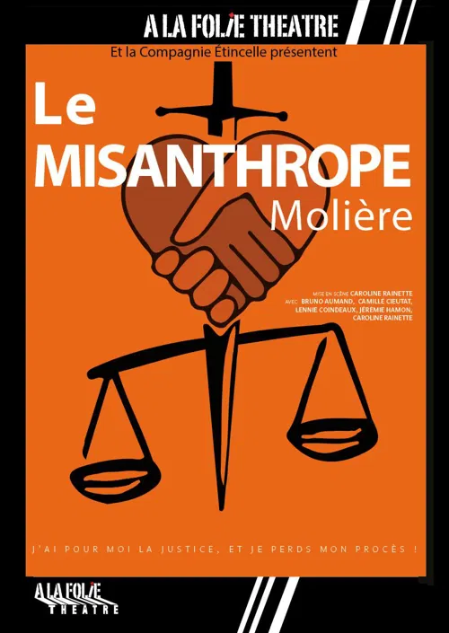 Affiche de Le misanthrope