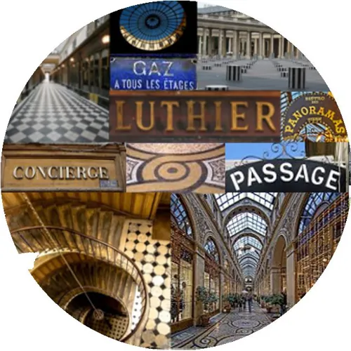 Affiche de Visite guidée : Les passages couverts - petites et grande histoires | Par Judith de CulturAmat