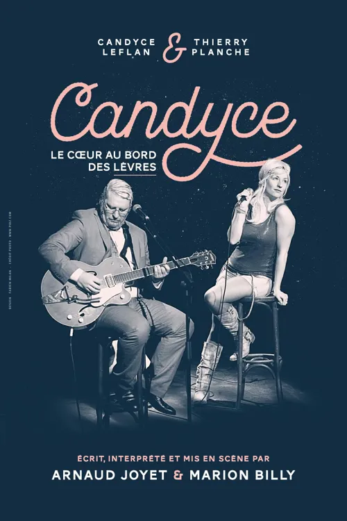 Affiche de Candyce Leflan dans Le coeur au bord des lèvres