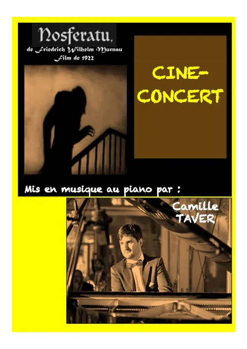 Affiche de Ciné-concert : Nosferatu de Murnau