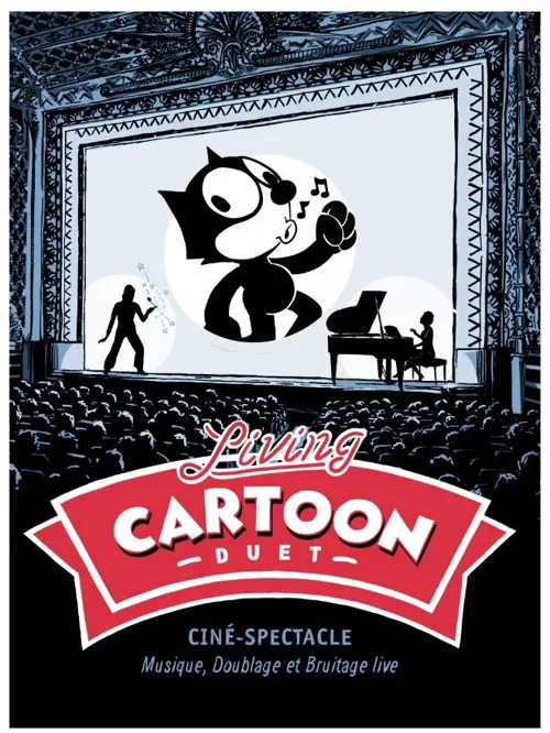Affiche de Living cartoon duet