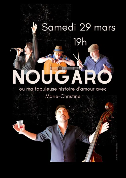 Affiche de Nougaro ou ma fabuleuse histoire d'amour avec Marie-Christine