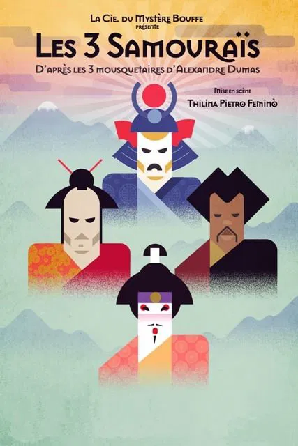 Affiche de Les 3 samouraïs