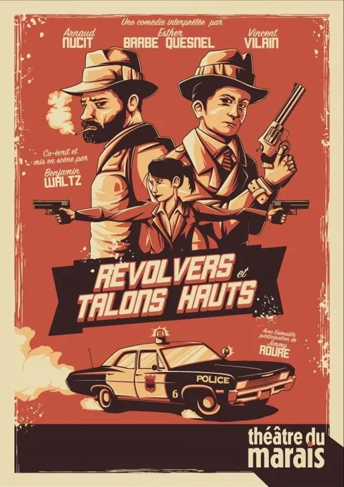 Affiche de Revolvers et talons hauts
