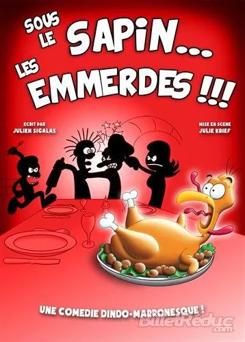 Affiche de Sous le sapin... les emmerdes
