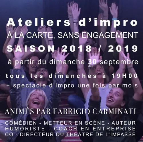 Affiche de Ateliers d'impro