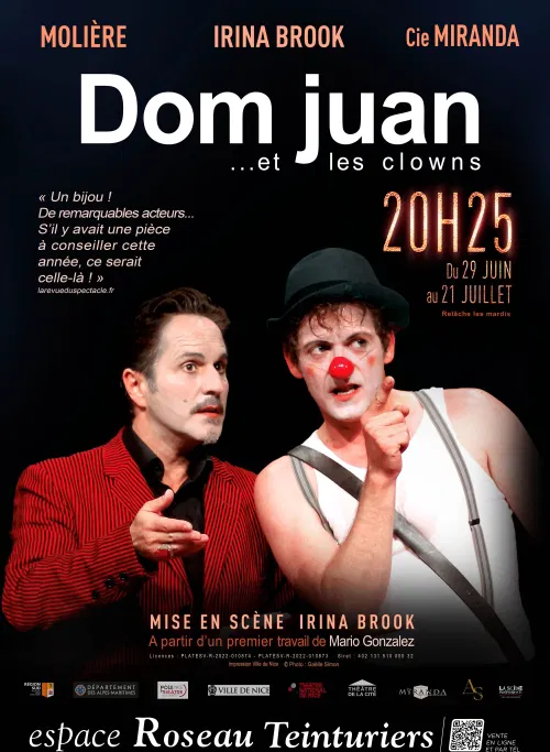 Affiche de Dom Juan... et les clowns