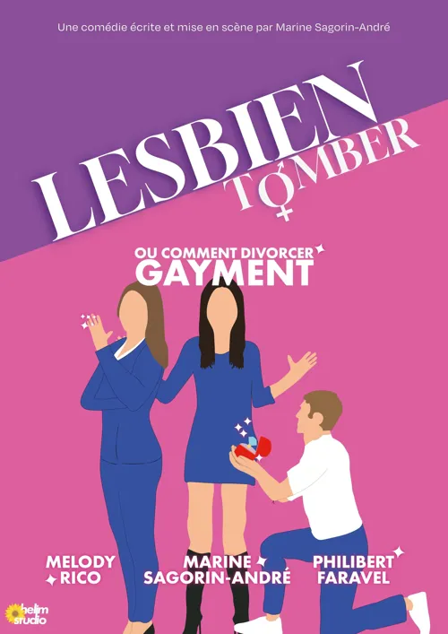 Affiche de Lesbien tomber