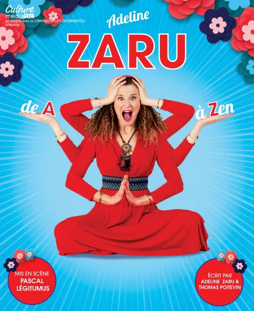 Affiche de Adeline Zaru dans De A à Zen