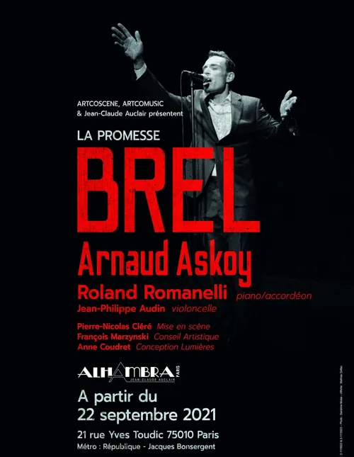 Affiche de La Promesse Brel