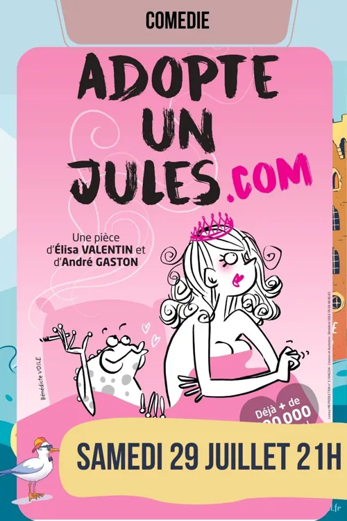 Affiche de Adopte un Jules.com