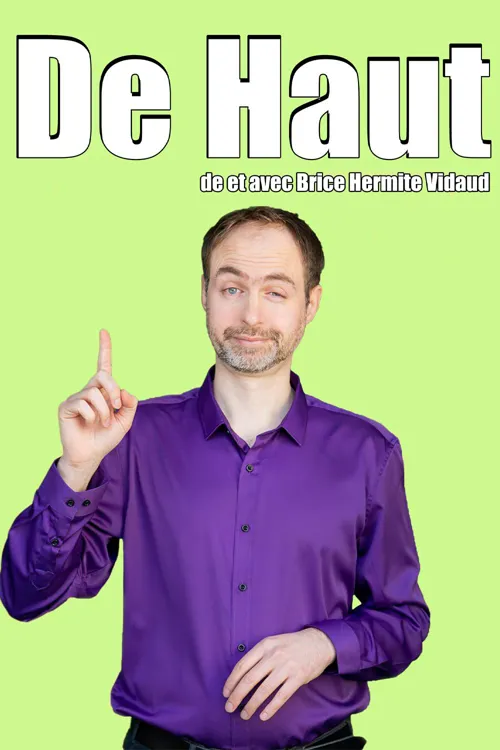 Affiche de Brice Hermite Vidaud dans De Haut