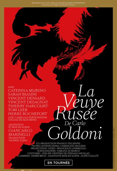 Affiche de La Veuve Rusée