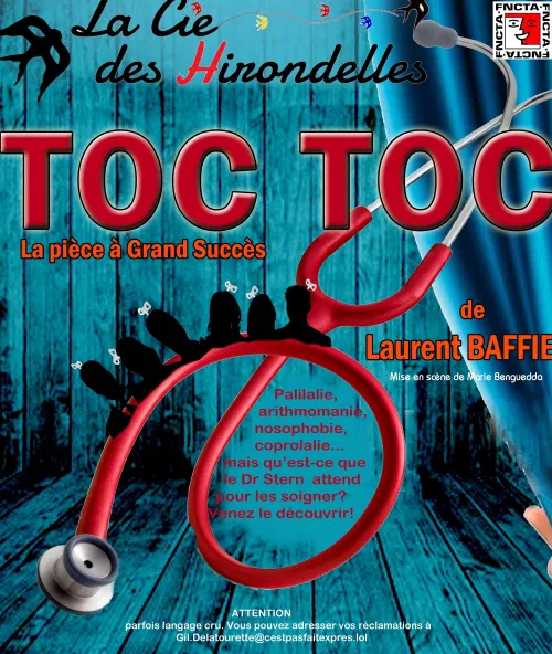 Affiche de Toc Toc | de Laurent Baffie