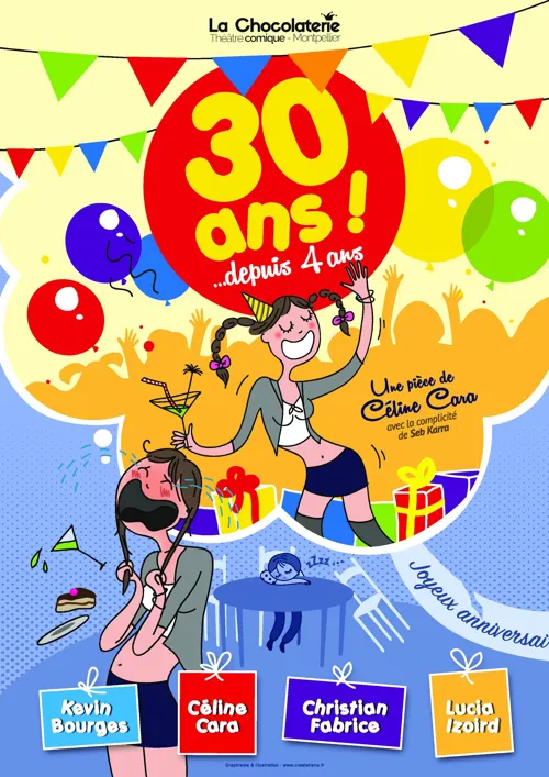 Affiche de 30 ans depuis 4 ans