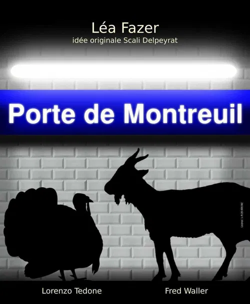 Affiche de L'homme de paille, suivie de Porte de Montreuil