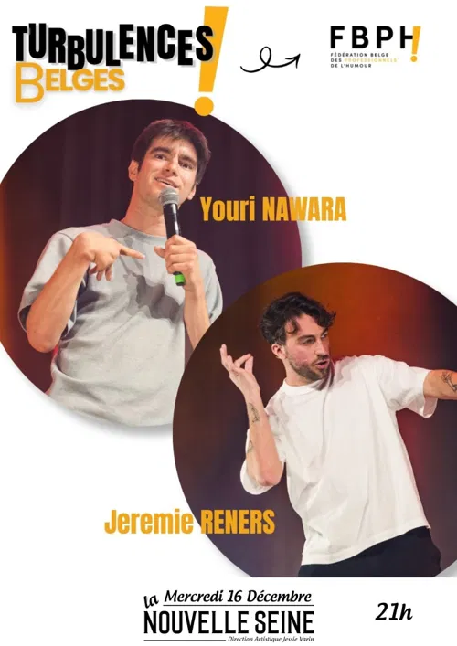 Affiche de La quinzaine de l'humour 100 % belge