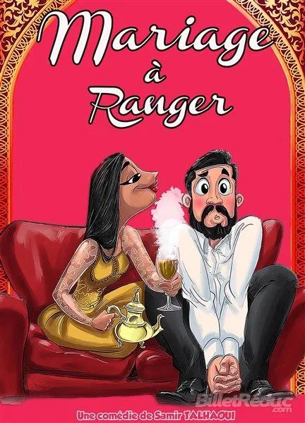 Affiche de Mariage à ranger
