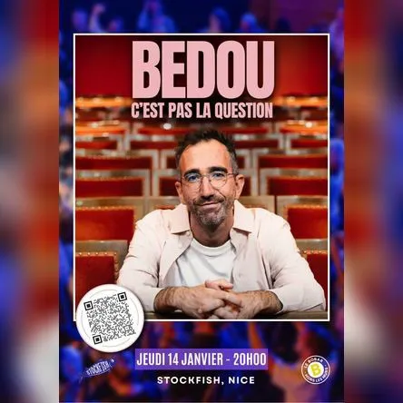 Affiche de Bedou dans C'est pas la question