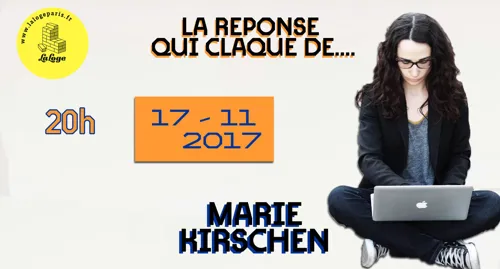 Affiche de La réponse qui claque de... Marie Kirschen