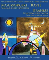 Concert Moussorgski et Brahms - 