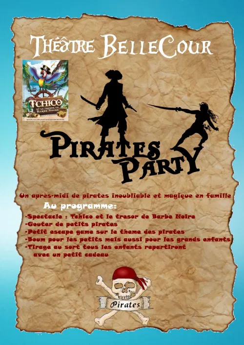 Affiche de Pirates party