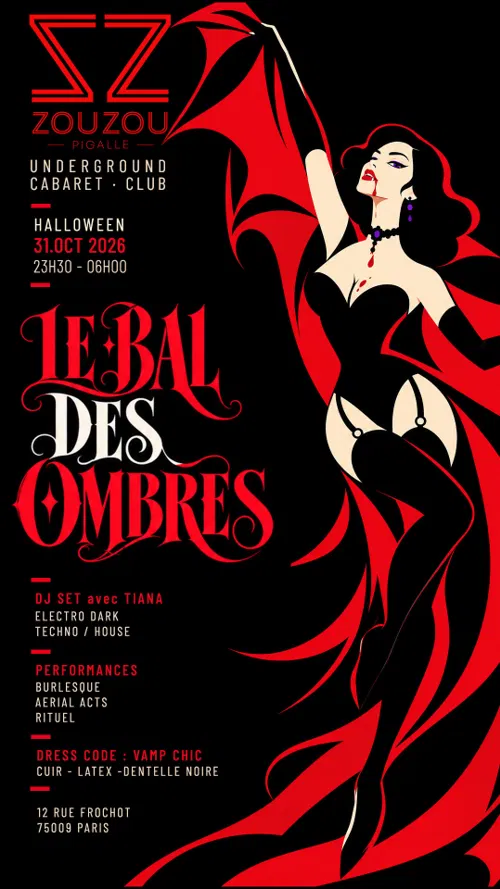 Affiche de Le Bal Des Ombres Halloween Party