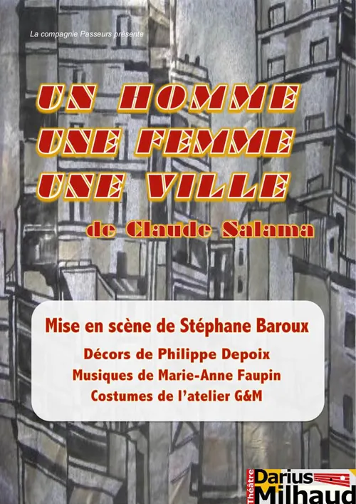 Affiche de Un homme, une femme, une ville