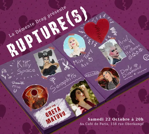 Affiche de La Démente Drag : Rupture(s)