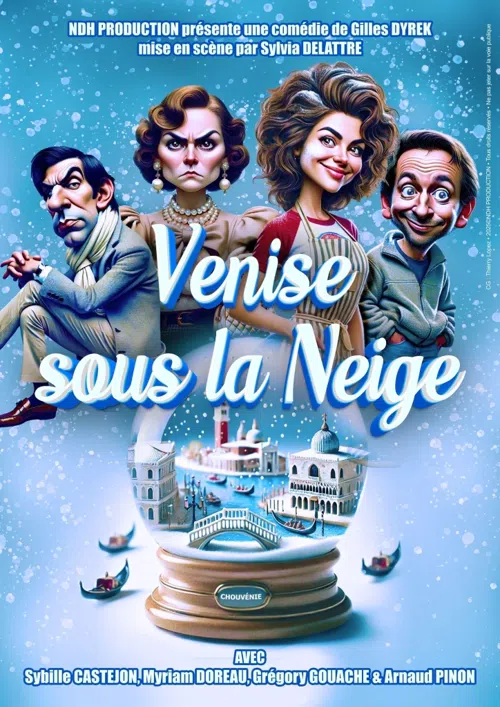 Affiche de Venise sous la neige