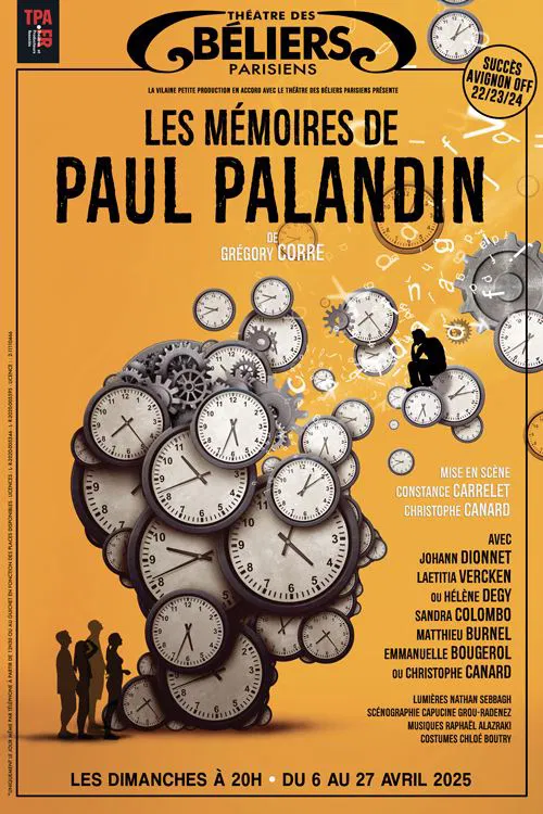 Affiche de Les mémoires de Paul Palandin