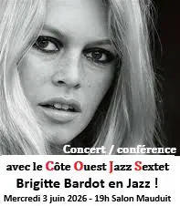 Affiche de Brigitte Bardot chante le Jazz, hommage