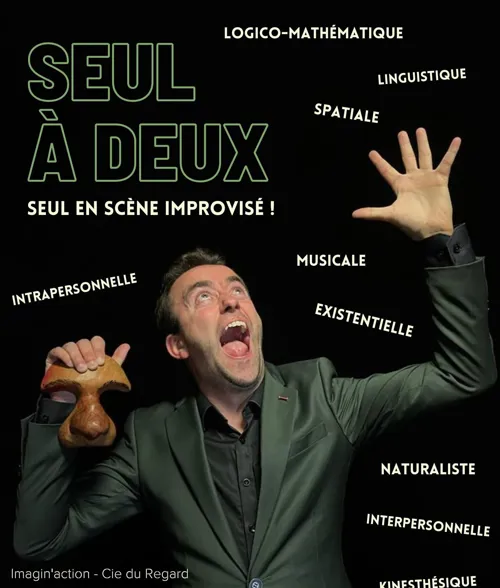 Affiche de Hugues Pailler dans Seul à deux !