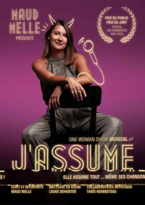 Affiche de Maud Mellé dans J'assume