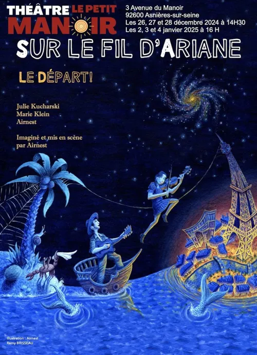 Affiche de Sur le fil d'Ariane : Le départ !