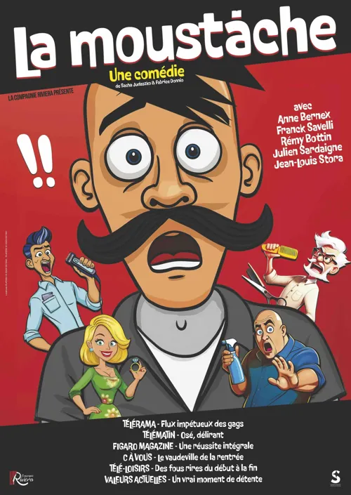 Affiche de La moustâche