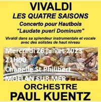 Orchestre Paul Kuentz : Vivaldi les quatre saisons | Moëlan sur Mer - 