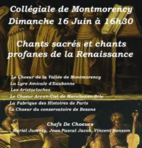 Chants sacrés et chants profanes de la Renaissance - 