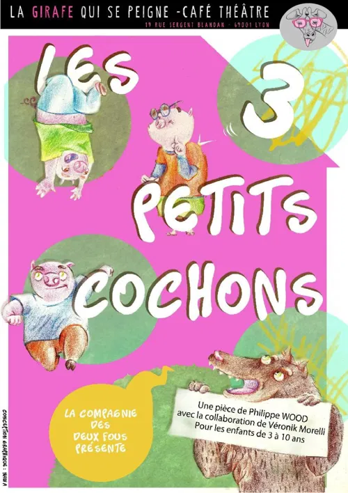 Affiche de Les 3 petits cochons