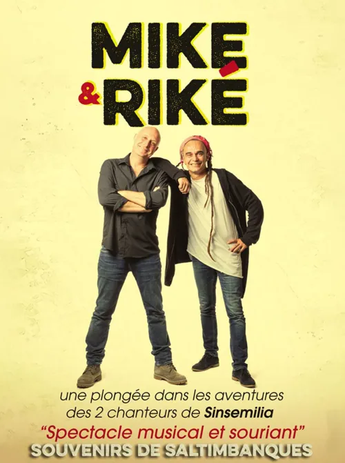 Affiche de Mike & Riké : Souvenirs de saltimbanques