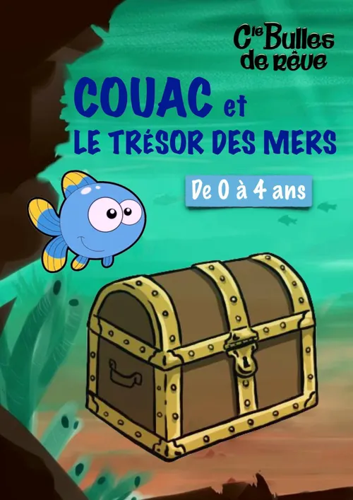 Affiche de Couac et le trésor des mers