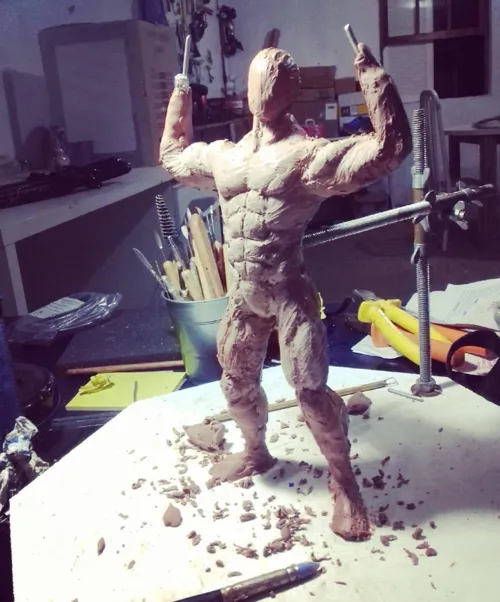 Affiche de Initiation à la Sculpture-Atelier