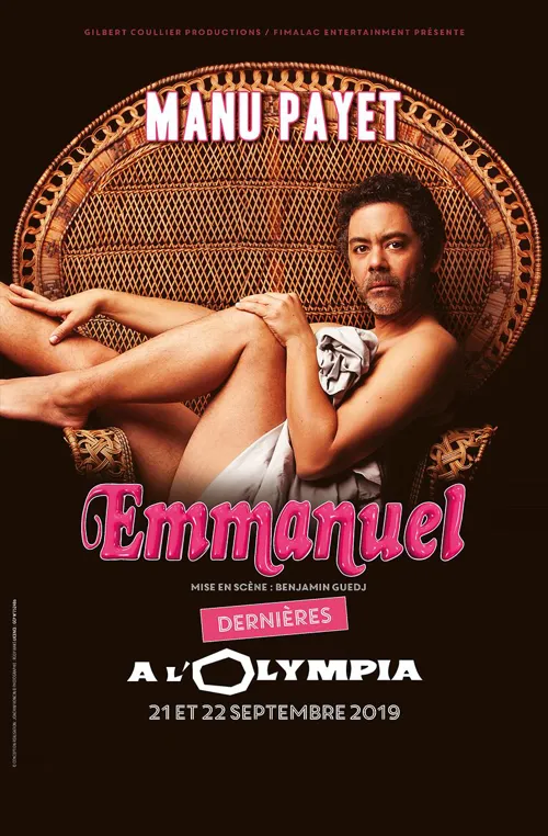 Affiche de Manu Payet dans Emmanuel