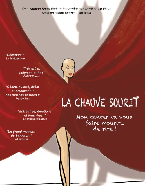 Affiche de Caroline Le Flour dans La Chauve Sourit